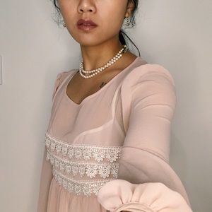 Pink Modern Vintage Dress